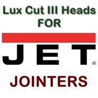 Lux Cut III Heads for Jointers by JET