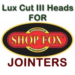 Lux Cut III Heads for Jointers by SHOP FOX