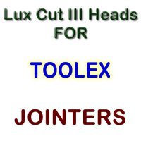 Lux Cut III Heads for Jointers by TOOLEX