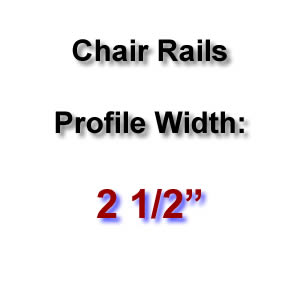 Profile Width: 2 1/2''