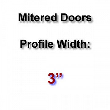 Profile Width: 3'' Profile Width: 3''