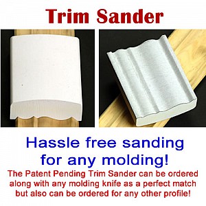 Trim Sander for any Molding Trim Sander for any Molding