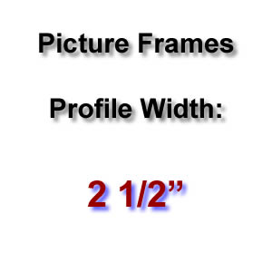Profile Width: 2 1/2'' Profile Width: 2 1/2''