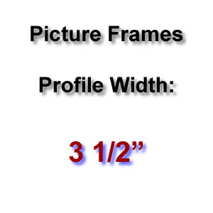 Profile Width: 3 1/2'' Profile Width: 3 1/2''