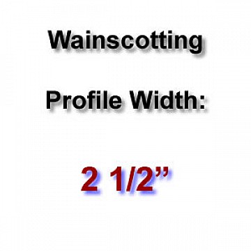 Profile Width: 2 1/2''