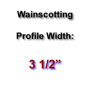 Profile Width: 3 1/2''