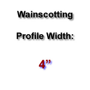 Profile Width: 4''