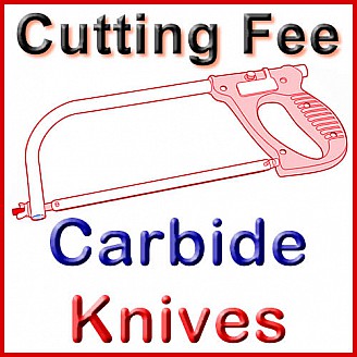 Cut Carbide Knife Bar - 1 Cut Cut Carbide Knife Bar - 1 Cut
