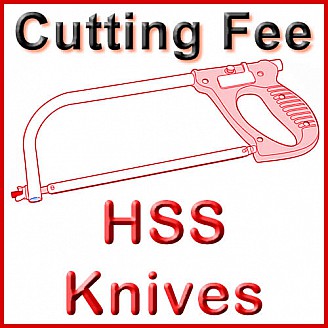 Cut HSS Knife Bar - 1 Cut Cut HSS Knife Bar - 1 Cut