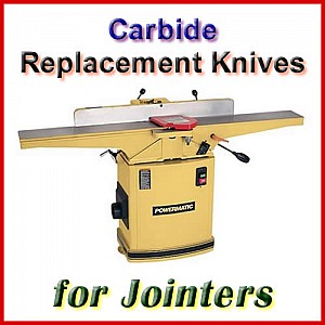 Carbide Jointer Knife Sets, sorted by Machine Manufacturer