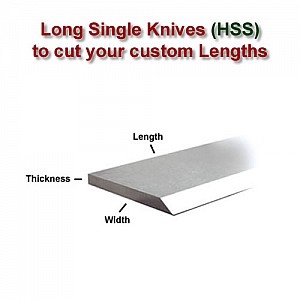 Long Single Knife Bars to cut your own lengths (HSS) Long Single Knife Bars to cut your own lengths (HSS)