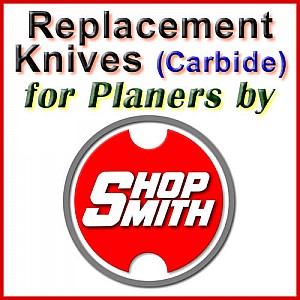 Replacement Blades (Carbide) for Planers by Shopsmith
