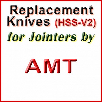 Replacement HSS-V2 Knives for Jointers by AMT