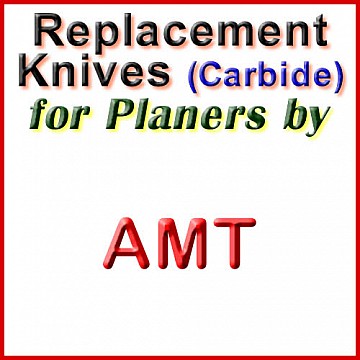 Replacement Carbide Knives for Planers by AMT