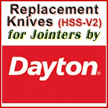 Replacement Blades (HSS) for Jointers by Dayton Replacement Blades (HSS) for Jointers by Dayton
