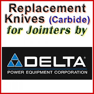 Replacement Blades (Carbide) for Jointers by Delta