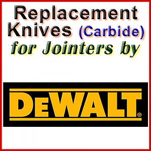 Replacement Blades (Carbide) for Jointers by DeWalt