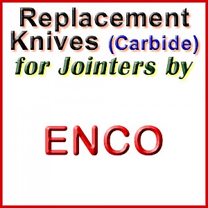 Replacement Blades (Carbide) for Jointers by Enco