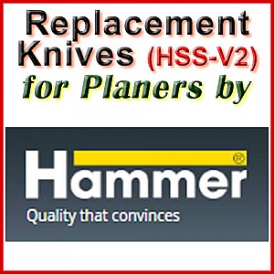 Replacement HSS-V2 Knives for Planers by Hammer Replacement HSS-V2 Knives for Planers by Hammer