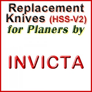 Replacement HSS-V2 Knives for Planers by Invicta Replacement HSS-V2 Knives for Planers by Invicta