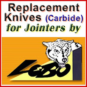 Replacement Blades (Carbide) for Jointers by Lobo