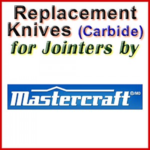 Replacement Blades (Carbide) for Jointers by Mastercraft
