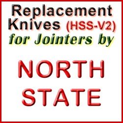 Replacement HSS-V2 Knives for Jointers by North State