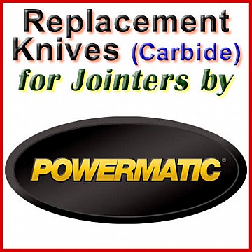 Replacement Blades (Carbide) for Jointers by Powermatic