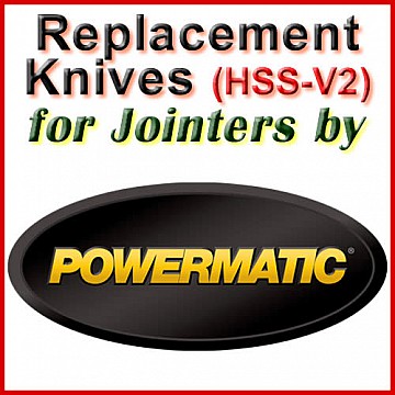 Replacement Blades (HSS) for Jointers by Powermatic