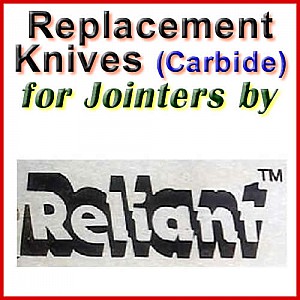 Replacement Blades (Carbide) for Jointers by Reliant