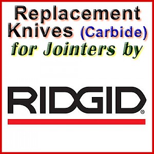 Replacement Blades (Carbide) for Jointers by Ridgid