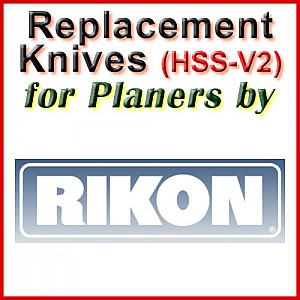 Replacement HSS-V2 Knives for Planers by Rikon Replacement HSS-V2 Knives for Planers by Rikon