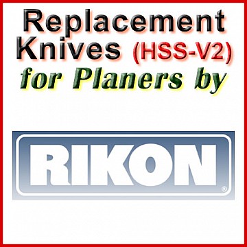 Replacement Blades (HSS) for Planers by Rikon Replacement Blades (HSS) for Planers by Rikon