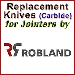 Replacement Blades (Carbide) for Jointers by Robland