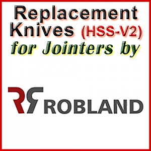 Replacement HSS-V2 Knives for Jointers by Robland Replacement HSS-V2 Knives for Jointers by Robland