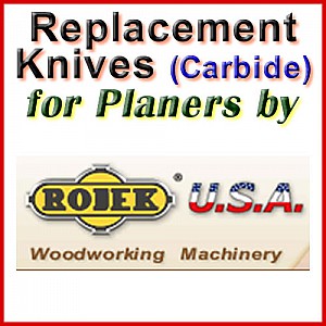 Replacement Blades (Carbide) for Planers by Rojek