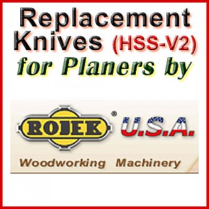 Replacement HSS-V2 Knives for Planers by Rojek Replacement HSS-V2 Knives for Planers by Rojek