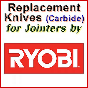 Replacement Blades (Carbide) for Jointers by Ryobi