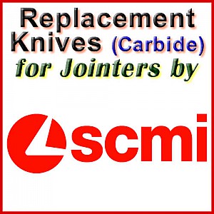 Replacement Blades (Carbide) for Jointers by SCMI