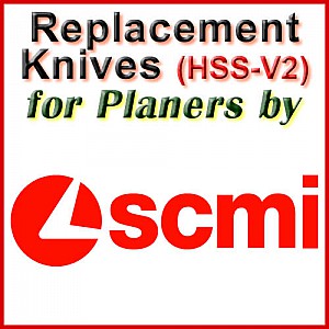 Replacement HSS-V2 Knives for Planers by SCMI Replacement HSS-V2 Knives for Planers by SCMI