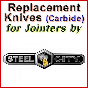 Replacement Blades (Carbide) for Jointers by Steel City