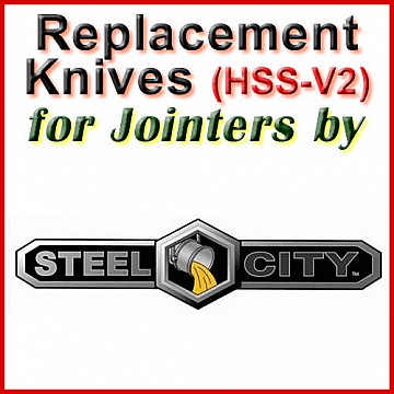Replacement Blades (HSS) for Jointers by Steel City Replacement Blades (HSS) for Jointers by Steel City
