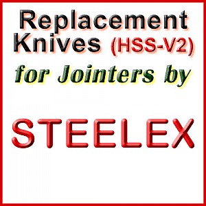 Replacement HSS-V2 Knives for Jointers by Steelex Replacement HSS-V2 Knives for Jointers by Steelex