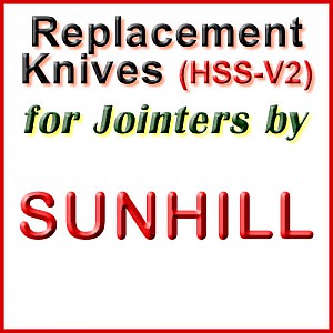 Replacement HSS-V2 Knives for Jointers by Sunhill Replacement HSS-V2 Knives for Jointers by Sunhill