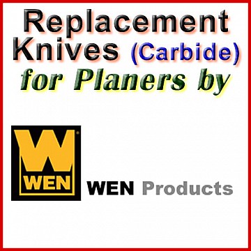 Replacement Blades (Carbide) for Jointers by WEN