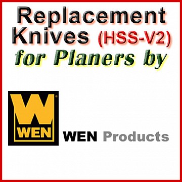 Replacement Blades (HSS) for Planers by WEN