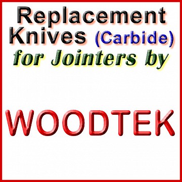 Replacement Blades (Carbide) for Jointers by Woodtek