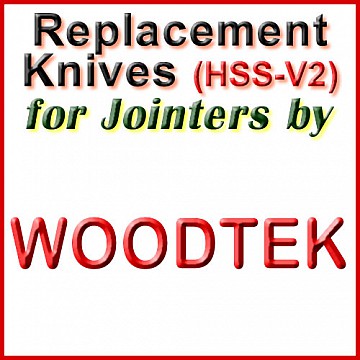 Replacement HSS-V2 Knives for Jointers by Woodtek