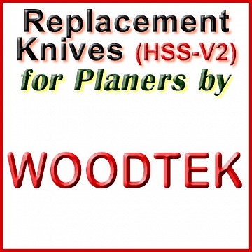 Replacement Blades (HSS) for Planers by Woodtek Replacement Blades (HSS) for Planers by Woodtek