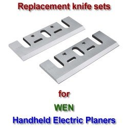 Replacement HSS Knives for handheld electric planers by WEN